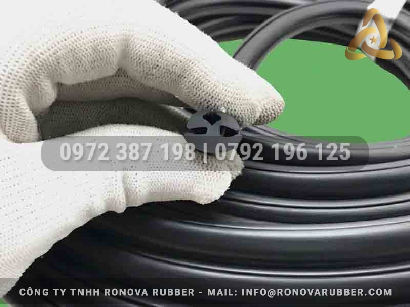 Tổng quan về sản phẩm kích thước độ dày tiêu chuẩn ron cao su chữ H ron tim tại Cao Su Ronova
